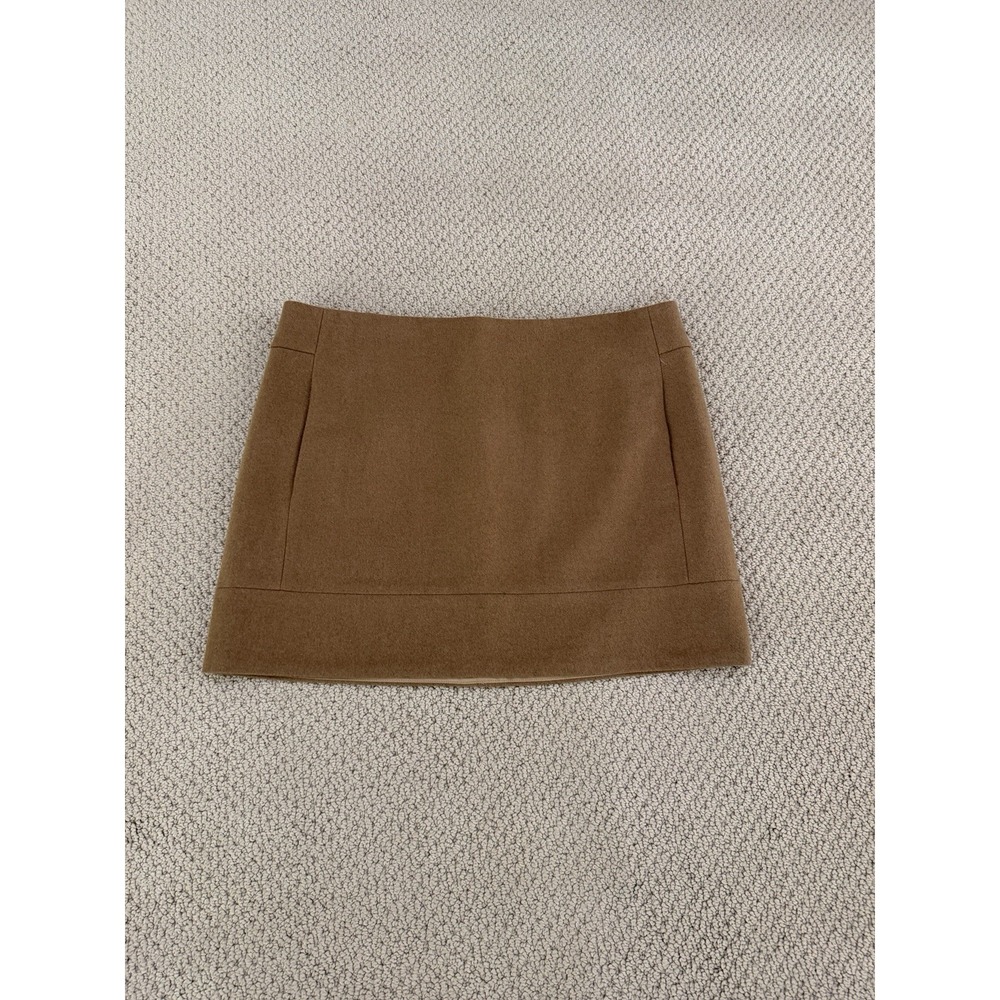 j crew women 70% wool skirt size 12